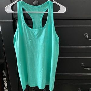 Lululemon swiftly tech racerback teal tank